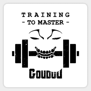 Training to Master Goudou - black Magnet